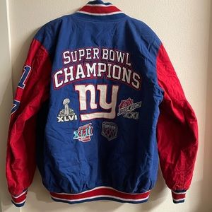 NFL New York Giants Super Bowl Jacket
